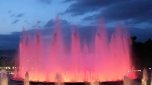 Поющие фонтаны в Барселоне / Musical Fountains Montjuic, Barcelona
