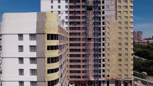Квартал "Беринг" в Новосибирске - Ход строительства Июнь 2022