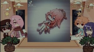 ||Toilet-Tound Hanako-Kun react to Yashiro as Yae Miko🐰||part 1||Short like you🤡|Make by:Kanji◦simp