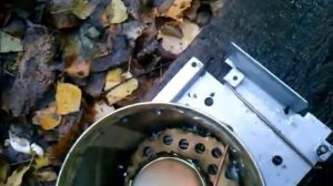 Печка на сухом горючим. Часть 1.