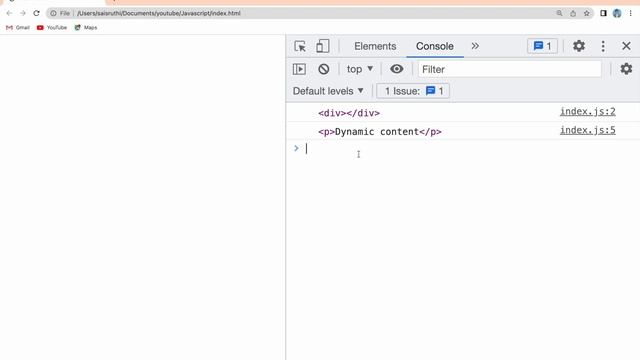JS DOM Streak 17 | createElement and appendChild in javascript | Javascript DOM | Web API