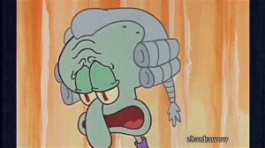 au: спанч боб мёртв уже как полгода, но сквидварда всё ещё мучают кошмары.