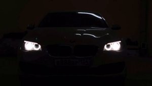 Красивые кадры BMW f10 525 d. Атмосферная съемка авто.