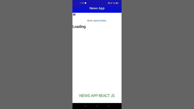 NEWS APP REACT PWA INSTALLABLE