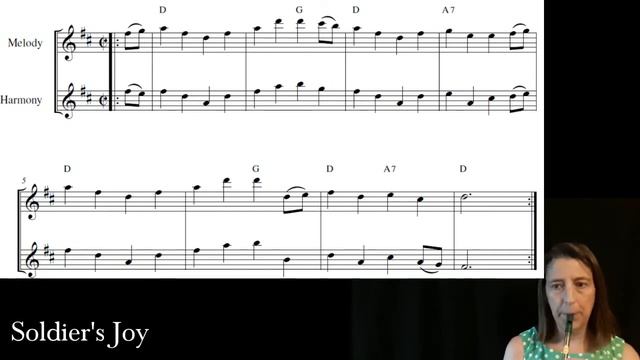 Soldier's Joy (Play Along) in D смотреть онлайн