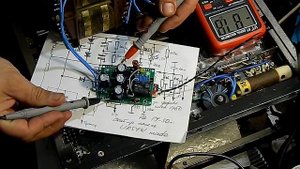 КВ усилитель мощности на 3-х ГУ-50. Стабилизатор смещения ГУ-50.