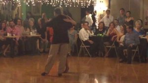 Claudio Villagra & Helena Fernandez at Milonga Sonata