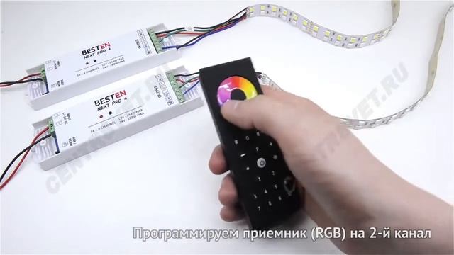 Светодиодный контроллер RGBW (мультизонный)