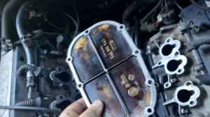 ауди 100 c4 2 8 течь масла непонятно откуда.