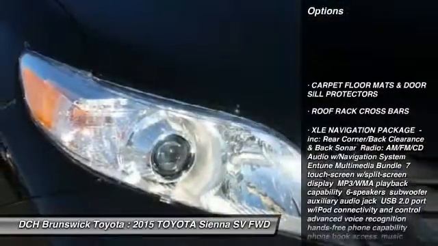 2015 TOYOTA Sienna BT53291 смотреть онлайн