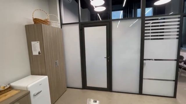 Умный офис,смарт стекло,смарт пленкав офисной перегородке ,электрохромная пленка,PDLC   | #shorts