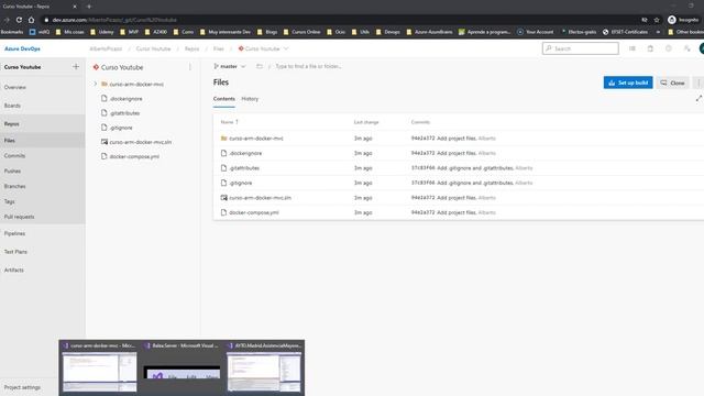 Mini curso ARM Docker Azure Devops - 4 - Azure Devops смотреть онлайн
