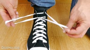 Как очень быстро завязать шнурки