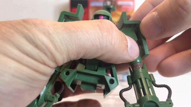 Robot Spirits MS-06V-6 Zaku Tank Green Macaque (ver. ANIME) Review смотреть онлайн