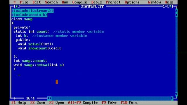 Static Variables | Static Member Variables | Static Variables in C++ ( Tamil )