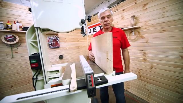 JET JWBS-14DXPRO Ленточнопильный станок по дереву смотреть онлайн