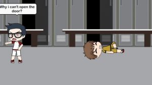 Locker room | Part 1 | Gacha feet ° Gacha Facesitting ° Gacha foot slave