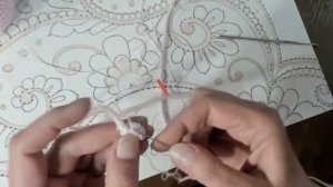МК по вязанию ирландского кружева. Воротник "Версаль". Урок 2. Irish crochet lace + Tunisian croche