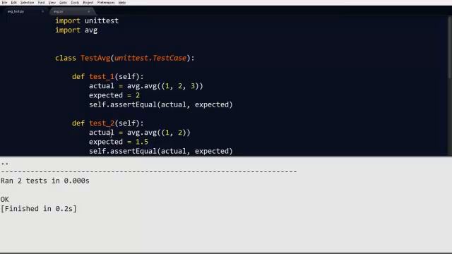 Python UnitTests