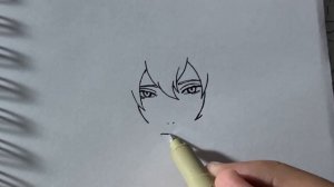 Как нарисовать Танери Ооцуцуки за 5 минут