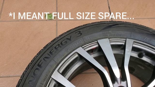 Full size Spare tire | Will it fit? смотреть онлайн