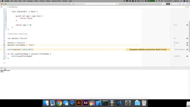 Swift Optionals Explained смотреть онлайн
