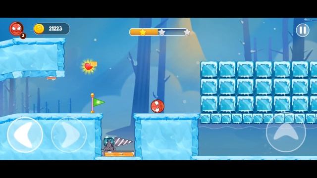 Злой Красный Шарик уровень 59   Red Ball.