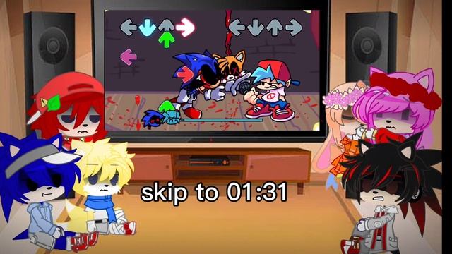 Sonic characters react to Enough of EXE|FnF vs OG Sonic.EXE(real-joke mod)| Frost The Hedgehog☆-Yan смотреть онлайн