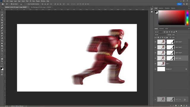 How to Create Super Speed Effect in Photoshop смотреть онлайн