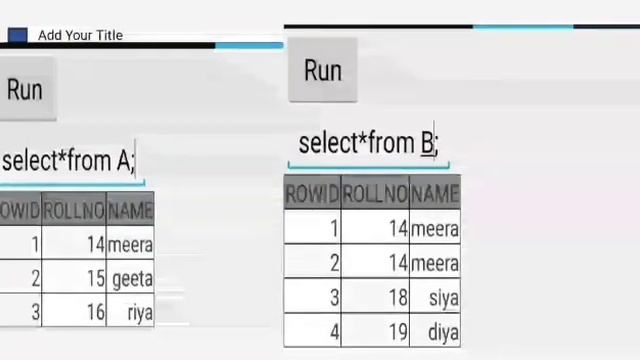 SET operations in PL/SQL || Union, Union all, Intersect, Minus in detail for bigginers