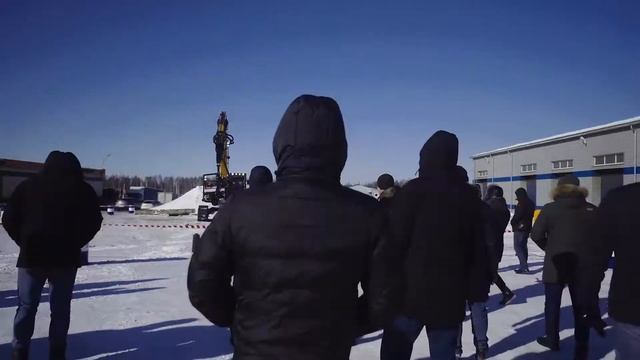 Презентация первого лесного экскаватора SANY SY245F в России смотреть онлайн