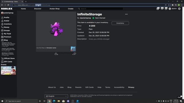 [INF STORAGE GAMEPASS] HOW TO MAKE A SIMULATOR GAME IN ROBLOX STUDIO PART 12 смотреть онлайн