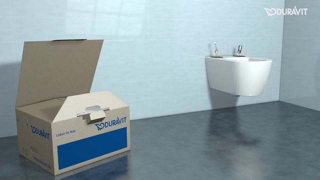 Инструкция по установке подвесного унитаза Duravit SensoWash Slim Montage (www.santehimport.com)