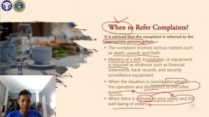 Referring Guest Complaints | Fundamentals in Food Service Operations