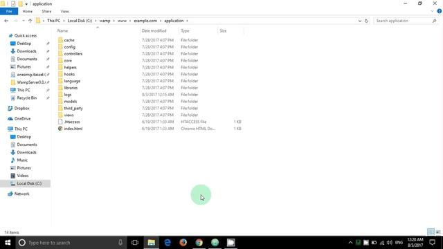 03 - Codeigniter Basic Concepts | Folder Structure and Data Flow | Malayalam, മലയാളം