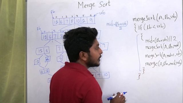 Merge sort algorithm | Data structures and algorithms | Sinhala