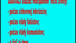 Zvonil som v novembri 1989 ale nezvonil som za ...