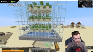 ЛУЧШАЯ ФЕРМА КАКТУСОВ БЕЗ РЕДСТОУНА - Бесконечная Ферма Опыта - Сервер с 1 ХП - Заквиель Нарезка