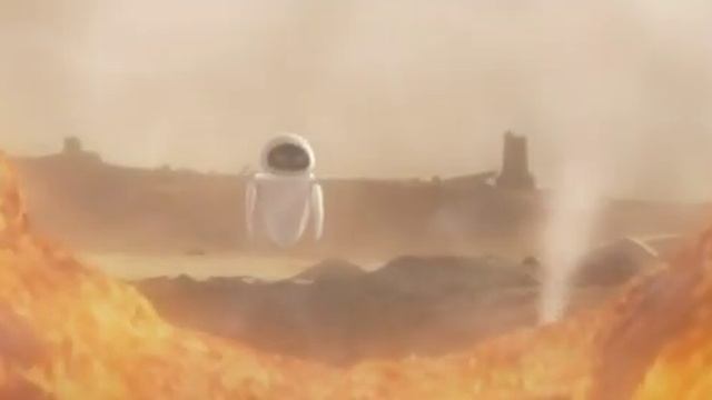 Валли WALL-E  Demo-clip.История любви love story.