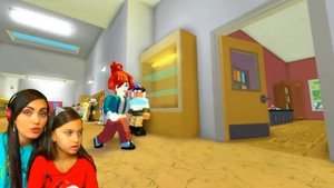 24 ЧАСА Закрыли в ШКОЛЕ НОВЕНЬКУЮ в День Рождения? Роблокс Roblox Челендж Cтрашные истории Валеришк