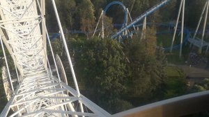 г. Санкт-Петербург, Россия. Колесо Обозрения.  Парк аттракционов "Диво-остров". Июль 2018 г.