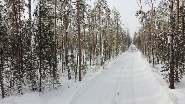 На зимнике Усть-Кут - Мирный смотреть онлайн