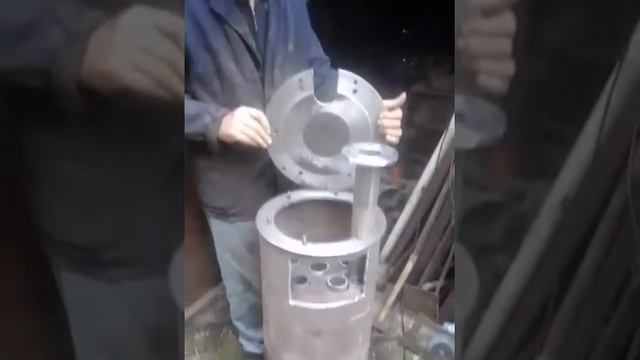 Теплообменник в печку своими руками смотреть онлайн
