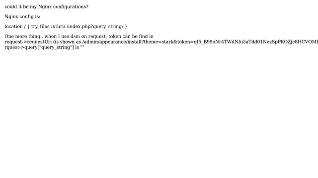 Drupal: Bearer Token in url is not parsed by route смотреть онлайн