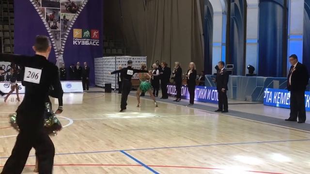 Бабаян Артур - Мухачева Валерия, Final Samba смотреть онлайн