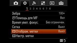 Альфа Мастерство - Урок 4 - Зебра, Метки, Пикинг, Лупа при съемке видео в Alpha 7M2, 7SM2 и 7RM2