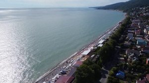 Лазаревское с высоты птичьего полета