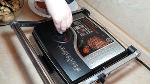 ППрецепты | Гриль Редмонд | Redmond SteakMaster | Лосось, грибы и баклажаны на гриле | Еда на гриле