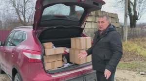 Отправляем посылки. Готовим участок к зиме. Жилкуем, режем табак. Наша жизнь в деревне