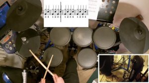 What Makes You Beautiful - One Direction - Simplified Beginner Drum Playthrough and Notation